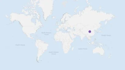 Ponto em Wuhan mostra origem do virus