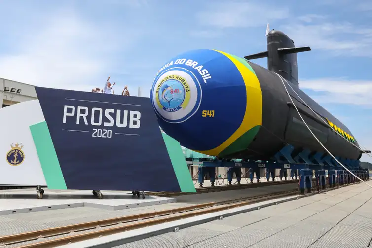 Batismo do Submarino Humaitá.