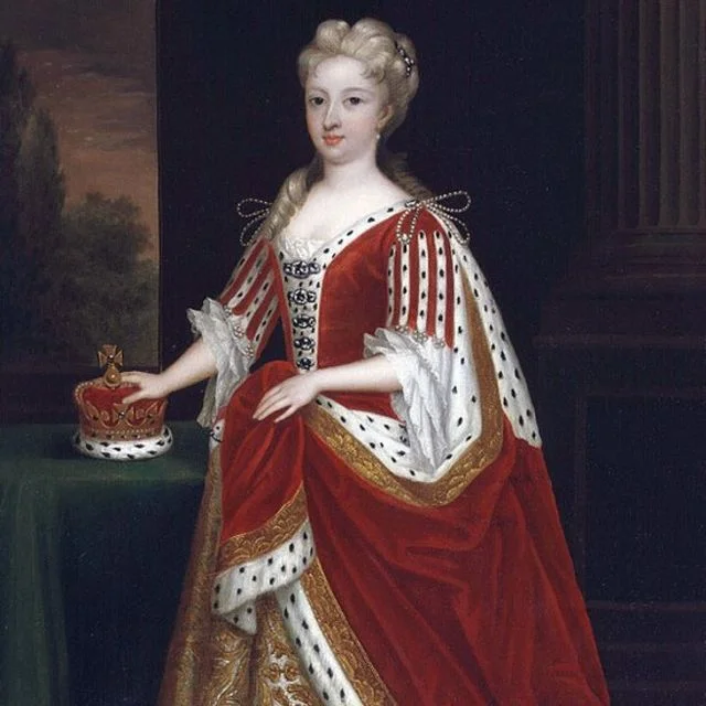 Retrato de Caroline de Brandenburg-Ansbach