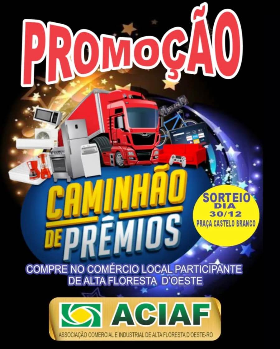 Tem promoção com Caminhão de Prêmios em nosso conveniado Condor!