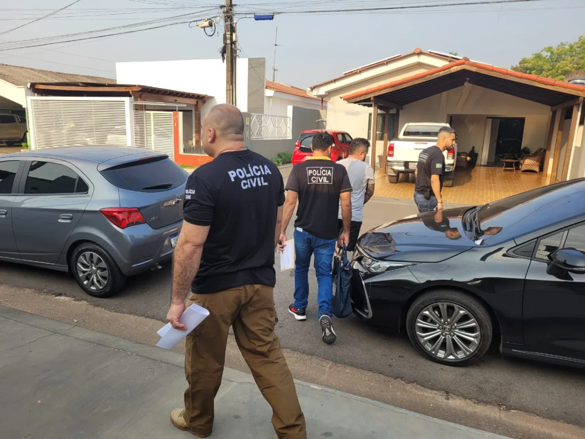 Veja imagens da Operação do MP, Polícia Civil e Sefin nesta quinta-feira em Rondônia
