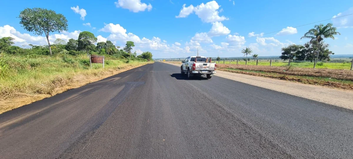 RO-479 recebe Microrrevestimento Asfáltico de Rolim de Moura à BR-364