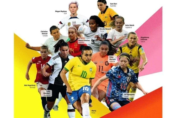 Copa do Mundo Feminino: as craques da bola - (crédito: Lucas Pacifico/CB/DA PRESS)