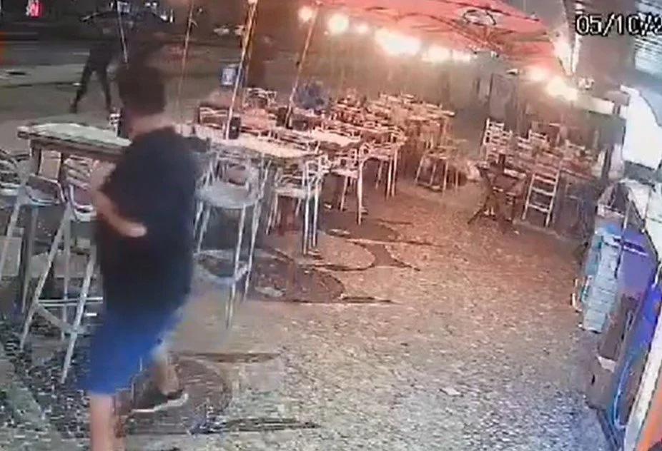 Imagem colorida da execução dos médicos paulistas no RJ - Metrópoles