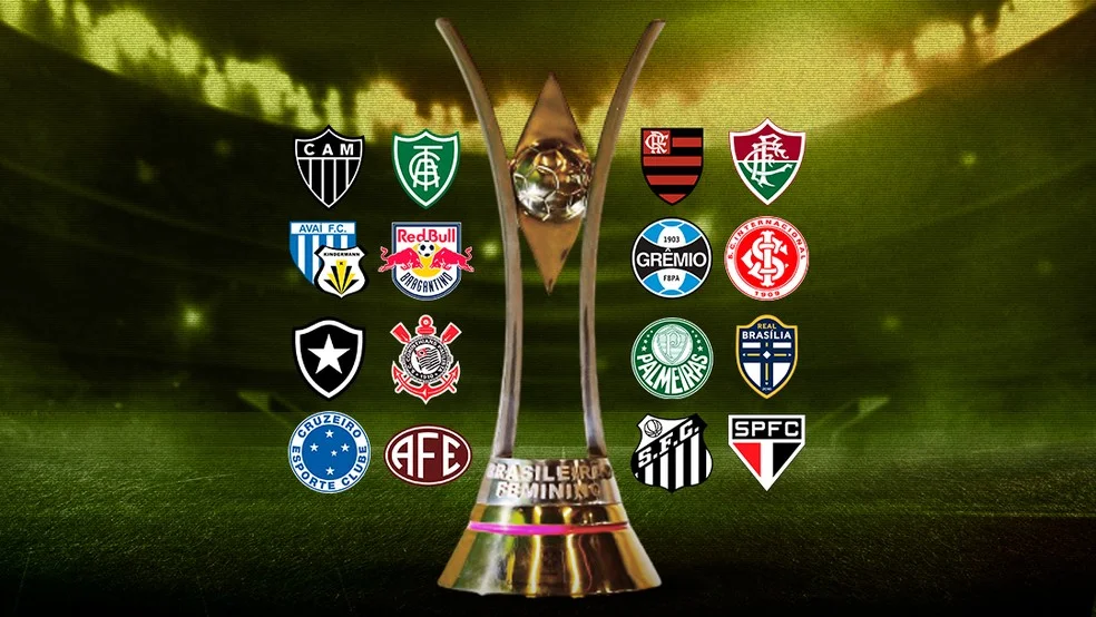 Campeonato Brasileiro Feminino 2024 — Foto: arte/ge
