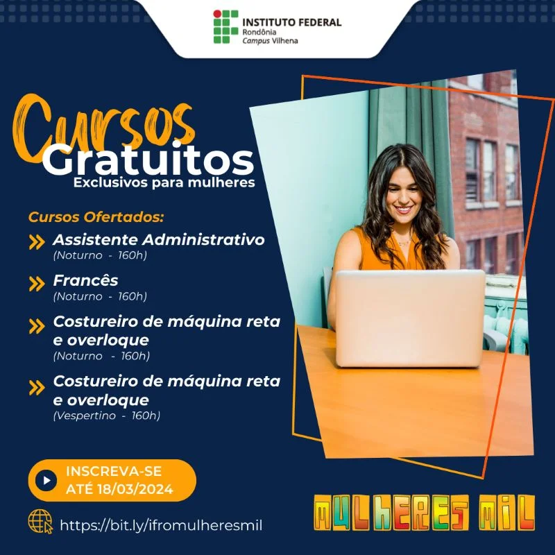 Campus Vilhena Cursos Mulheres Mil