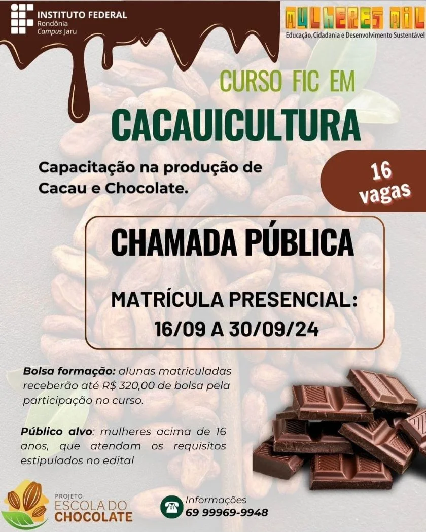 JARU CACAUICULTURA MULHERES MIL