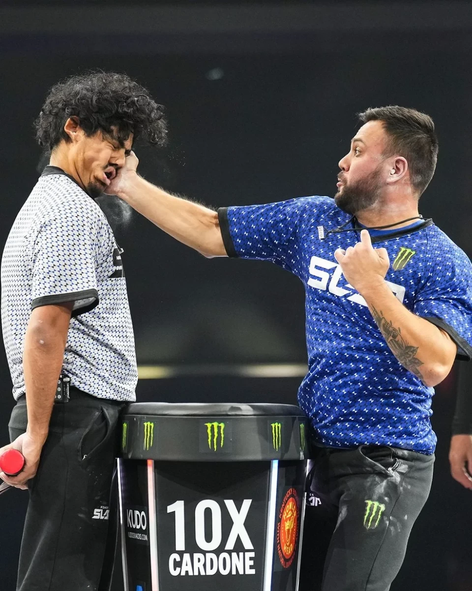 Power Slap — Foto: Reprodução / Twitter Power Slap League