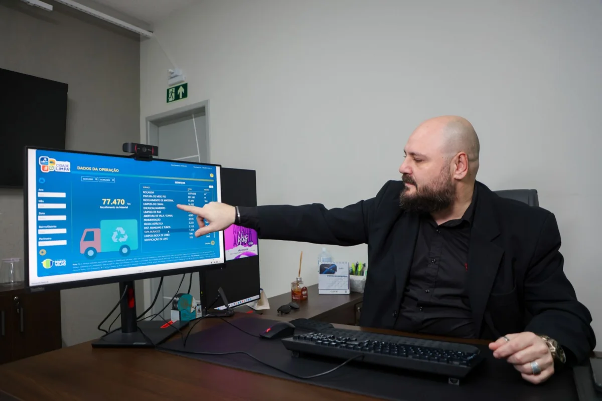 De acordo com o Cezar Marini, ferramenta disponibiliza informações em tempo real para a Prefeitura