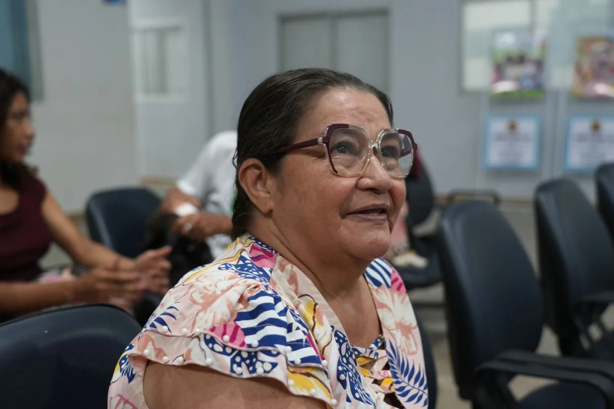 Rosângela Niceia esteve na unidade com a família e comemorou a mudança