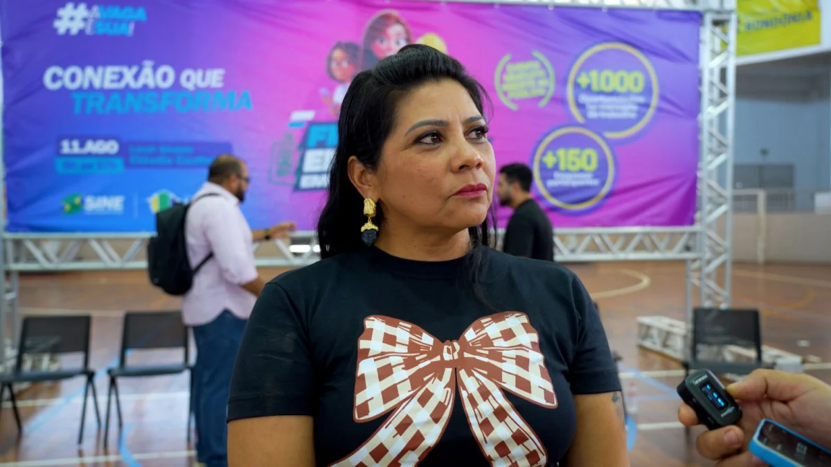 Junaia Freitas orientou que não é necessário chegar de madrugada ao local