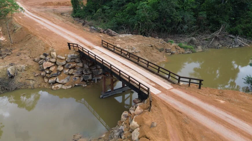Ponte sobre o Rio Pardo - RO-460