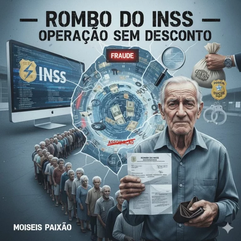 Poesia: “Rombo do INSS – Operação Sem Desconto”