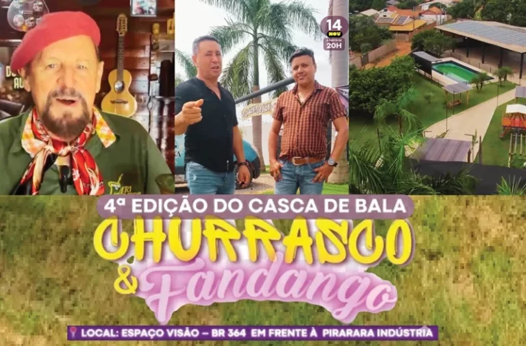 Festa ‘Casca de Bala’ promete churrasco e fandango em novembro