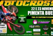 Pimenta Bueno sedia final do Campeonato Regional Sul de Motocross nos dias 22 e 23 de novembro