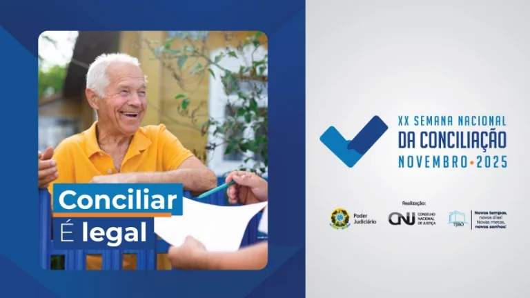 Chegou a XX Semana Nacional da Conciliação: Confira os contatos em Rondônia