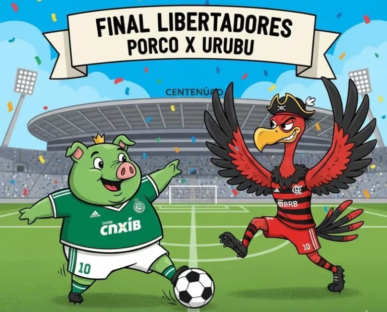 Poesia: Porco e Urubu rumo a final da Libertadores