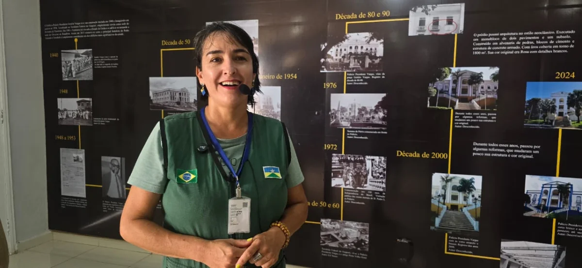 Márcia Borgesdisseu que o projeto tem proporcionado aos alunos um momento de aprendizagem sobre a história e atrativos culturais
