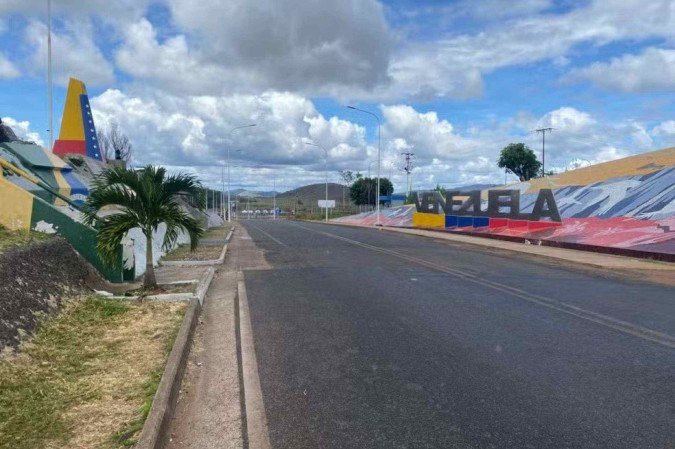 Pacaraima é considerada a principal porta de entrada de venezuelanos no Brasil - (crédito: Ailton Alves/Rede Amazônica)