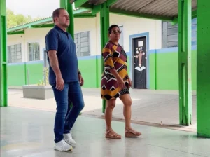 Cacoal: Escola Frei Caneca recebe melhorias com apoio de Cirone