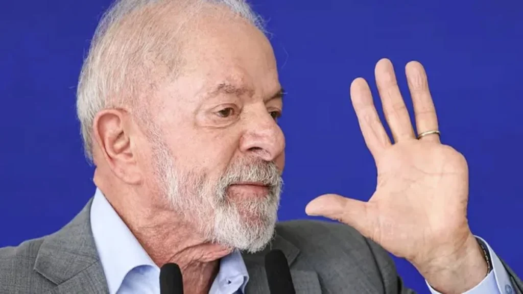 O Presidente Luiz Inácio Lula Da Silva