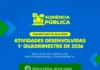 Prefeitura de Cacoal realiza audiência pública para apresentar relatório de atividades do 1º quadrimestre de 2026