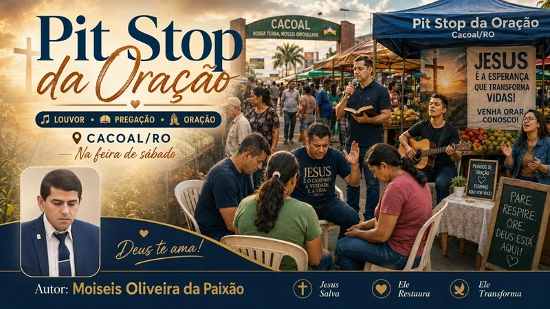 POESIA: PIT STOP DA ORAÇÃO