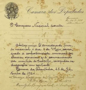 1º de maio é feriado desde 1924 no Brasil; veja história