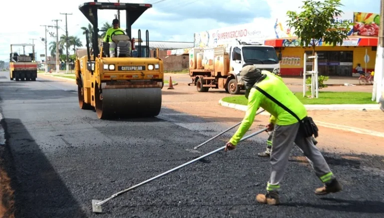 Ezequiel Neiva destaca transformação urbana com obras de recapeamento em Cerejeiras