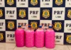 PRF em Rondônia apreende mais de 19 kg de substância líquida contendo droga dissolvida