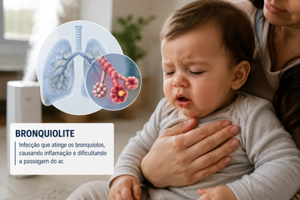 Bronquiolite exige atenção redobrada no período de frio e queimadas, alerta especialista