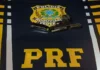 PRF em Rondônia apreende pistola calibre 9mm em Pimenta Bueno