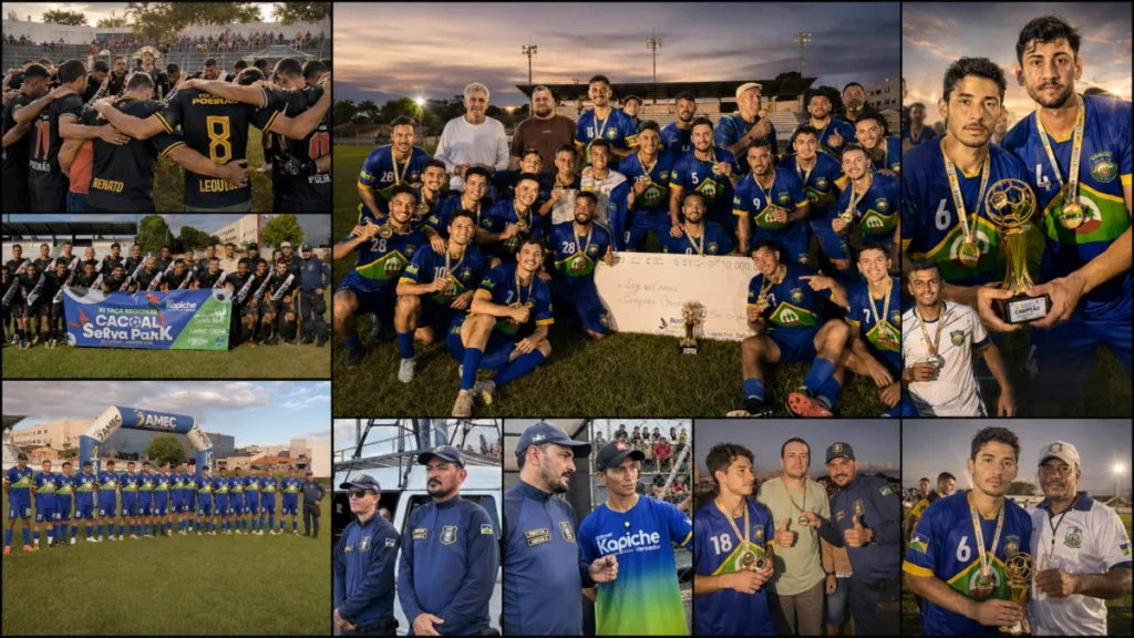 Alta Floresta FC é o grande campeão da XI Taça Regional Selva Park de Futebol Amador 2026