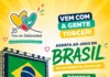 Feira da Solidariedade do Cernic em Cacoal vai transmitir o jogo do Brasil em telão