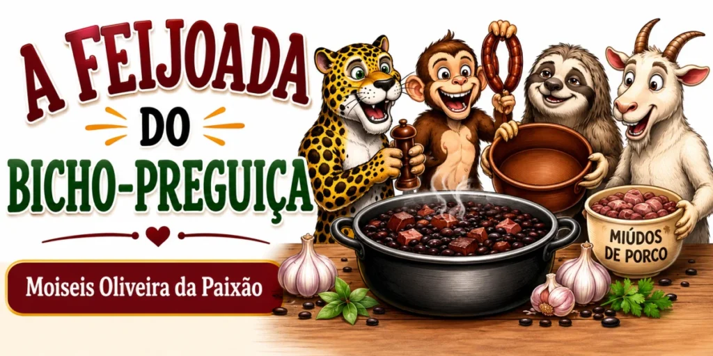 POESIA: A FEIJOADA DO BICHO-PREGUIÇA