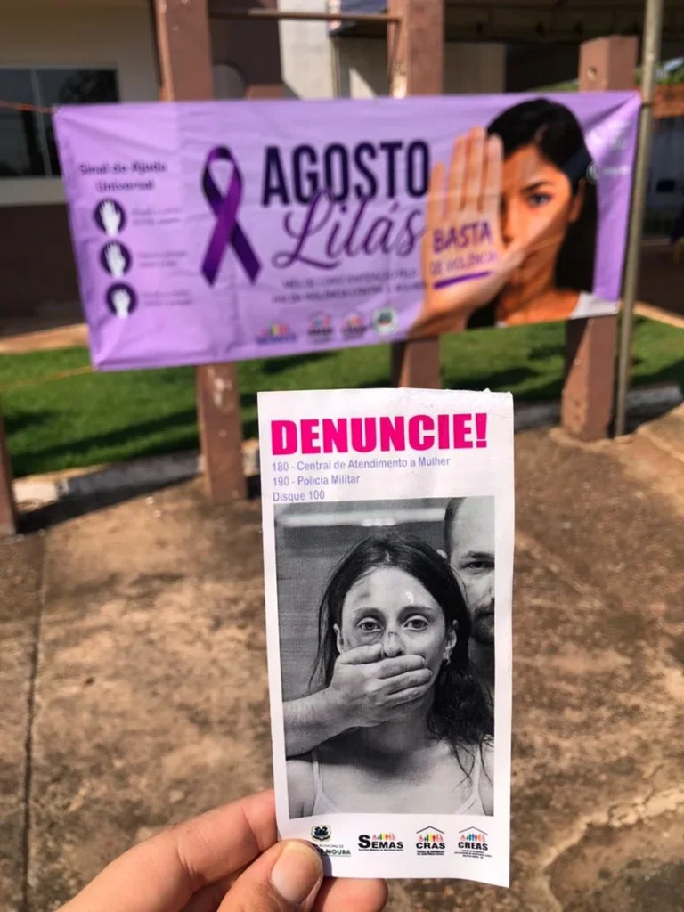 “Tenda Lilás” da Semas leva ação de prevenção e combate à violência contra a mulher ao distrito Nova Estrela