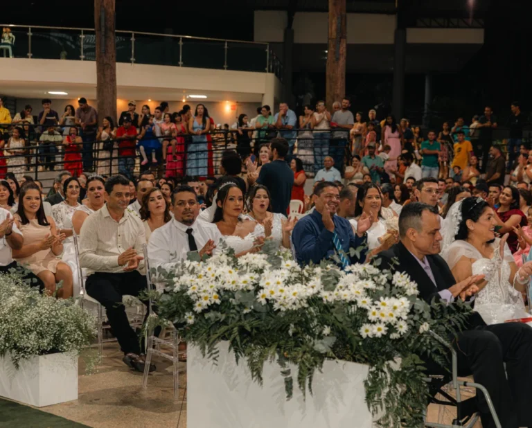 Rota da Justiça mobiliza instituições, atende centenas de pessoas e termina com casamento comunitário em Cacoal