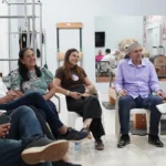 “Minha bandeira são os 52 municípios”, diz Mariana durante agenda em Rolim de Moura