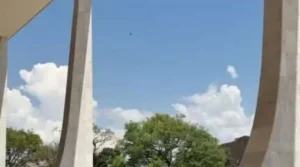 Drone é derrubado após sobrevoar STF durante julgamento de Moraes