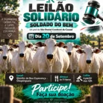 Chupinguaia: Leilão Solidário “Soldado do Bem” arrecada recursos em prol do São Daniel Comboni