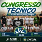 AMEC prepara 19ª edição dos Jogos Abertos e reforça política de valorização do esporte em Cacoal