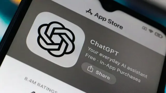 Interface do ChatGPT.