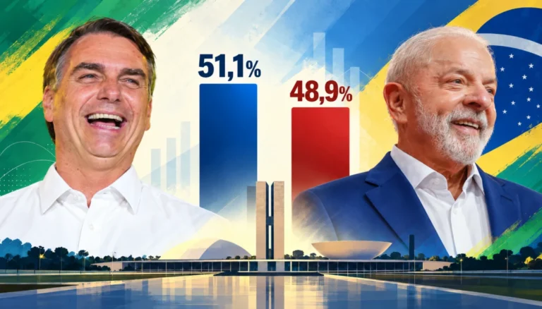 Pesquisa Quaest aponta Flávio Bolsonaro com 51% e Lula com 49% dos votos válidos