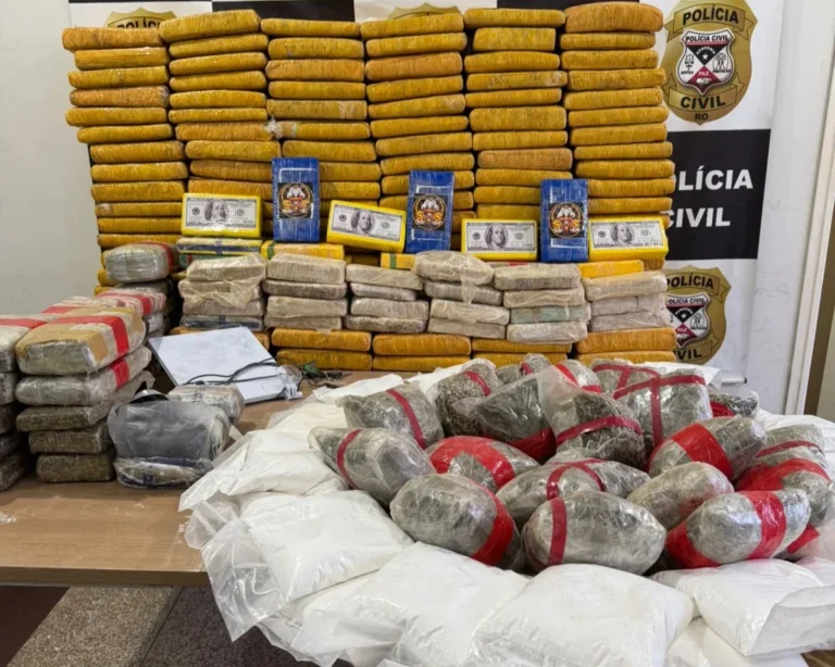 Polícia Civil apreende mais de 240 kg de drogas em operação