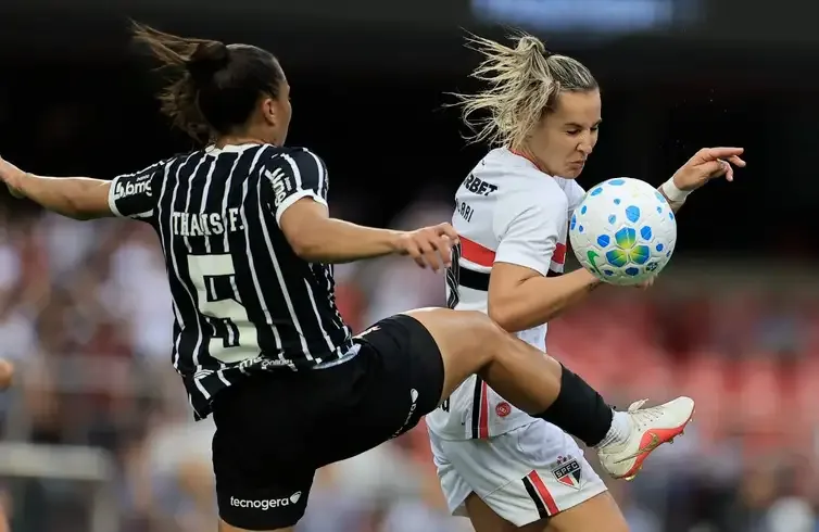 São Paulo (SP), 03/10/2026 - Estádio do Morumbi, jogo final do Campeonato Brasileiro de Futebol Feminino entre São Paulo FC e Corinthians.
Foto: Paulo Pinto/Agência Brasil